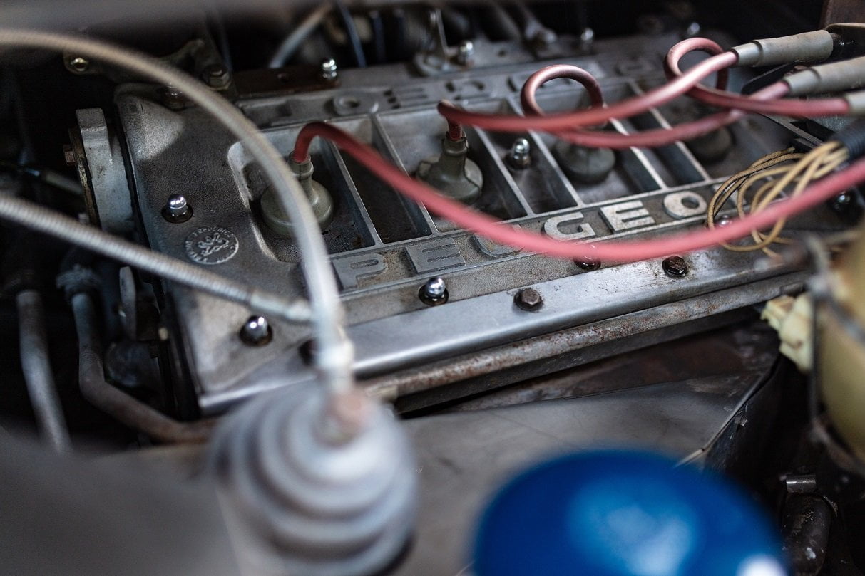 Bloco do motor de 4 cilindros