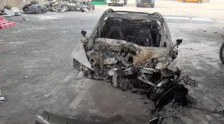 Acidente fatal com carro da Xiaomi