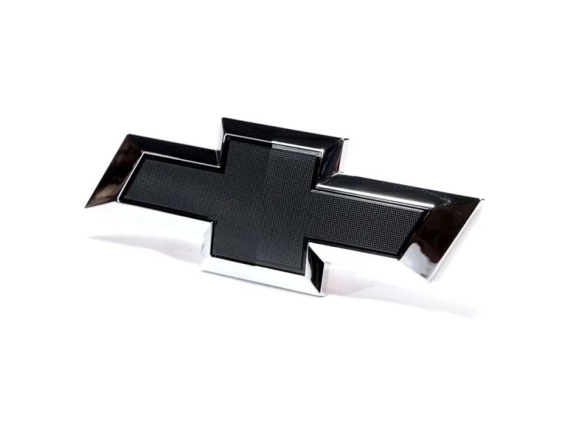 Emblema Chevrolet para tampa traseira da S10 - Black